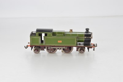 Lot 758 - Bing for Bassett Lowke O Gauge, 2-4-2 GWR, Tank Locomotive, No 3611