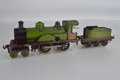 Lot 760 - Bing O Gauge 4-4-0 Locomotive and tender, GNR, No 776