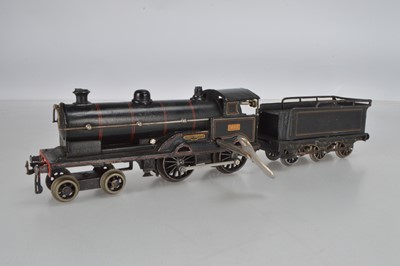 Lot 765 - Bing for Bassett Lowke 4-4-0 Locomotive and tender, LNWR 'George the Fifth', No 2663