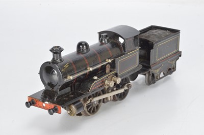 Lot 769 - Marklin O Gauge '0-4-0' Locomotive and tender LNWR black lined