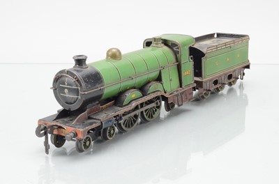 Lot 777 - Carette O Gauge, 4-4-2, Locomotive and Tender, Atlantic GNR Lined Green, No 1442