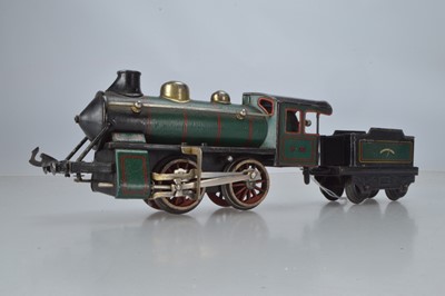 Lot 798 - Bing O Gauge,  -0-4-0 Locomotive and tender, No 0-35