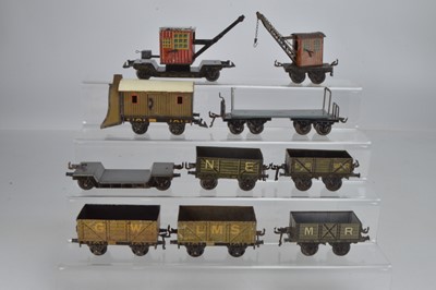 Lot 830 - Bing O Gauge rolling stock (10)