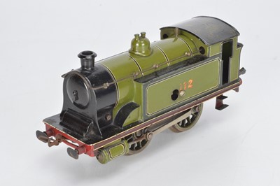 Lot 865 - Bing O Gauge 0-4-0 GNR lined green  No 112
