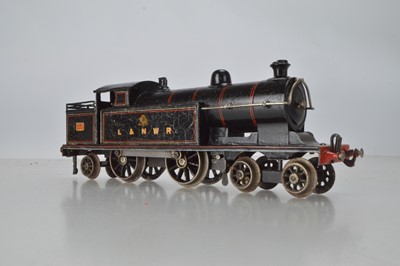 Lot 869 - Bing O Gauge 4-4-2 L&NWR Black lined, No 44