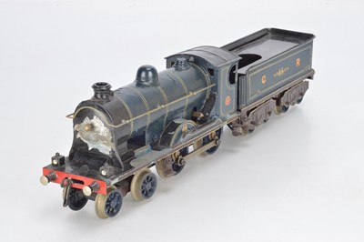 Lot 872 - Bassett Lowke O Gauge 4-4-0 Blue lined Caledonian Railway, No 142
