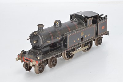 Lot 874 - Bing O Gauge 4-4-0 L&WR black lined No 44