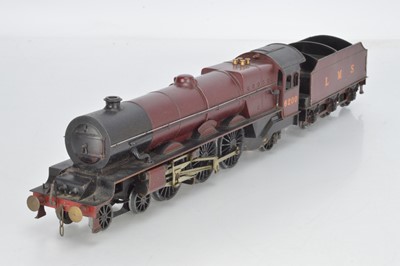 Lot 875 - Milbro or similar O Gauge 4-6-2 Loco and Tender, LMS Princess Royal class, 'Princess Royal' No 6200