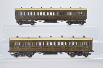 Lot 876 - Milbro (Mills Bros) O Gauge SR passenger Coaches
