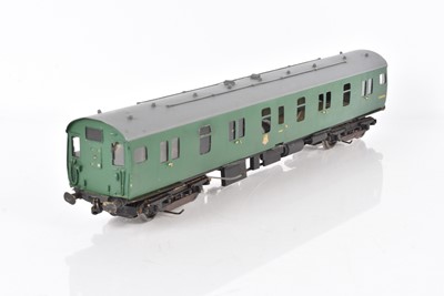 Lot 891 - kit / scratch built O Gauge  built BR South Tyneside parcel  Luggage Van, E68000