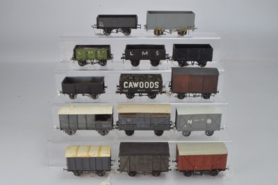 Lot 896 - Kit/scratch built O gauge rolling stock (14)