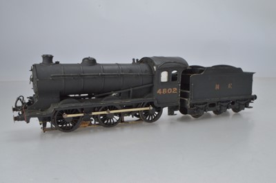 Lot 899 - A kit / scratch built 0-6-0, Locomotive and tender, LNER Class J39, finished in black, No 4802
