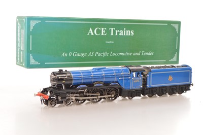 Lot 958 - Ace trains 0 Gauge modern issue E/6 BR A3 Class Locomotive "Papyrus" 4-6-2