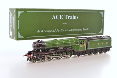 Lot 962 - Ace 0 Gauge Modern issue E6 4-6-2 Loco & Tender LNER lined Green A3 class 'Papyrus'