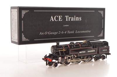 Lot 963 - Ace 0 Gauge Modern issue E/8 2-6-4 Stanier Tank Loco 'British Railways' lined gloss black