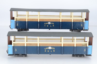 Lot 975 - Professionally scratch built passenger coaches for the SVLR Railway (2)