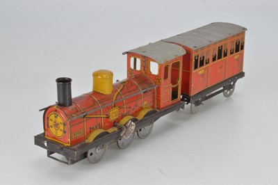 Lot 1005 - A Rossignol 0-6-0 Well Tank Locomotive, No 6000 and 1st class coach, (2)