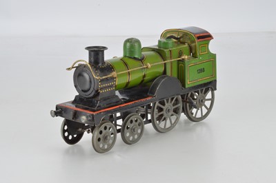Lot 1008 - A Gunthermann 4-4-0 locomotive, Lithgraphed Green lined, , No 1288