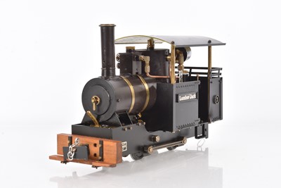 Lot 1017 - Regner Live steam O / gauge 1, 0-4-0 'Lumber Jack'