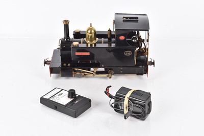 Lot 1018 - Merlin Locomotive works 0-4-0, O gauge  / Gauge 1 tank locomotive, 'The Duke', No 7
