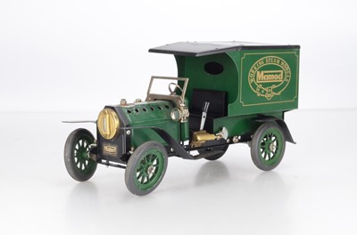 Lot 1026 - mamod DV1 live steam delivery Van ' Working Steam Models Mamod', finished in green