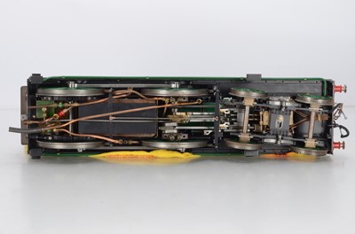 Lot 1051 - A professionally-built and painted 3 1/2" gauge T9 class 4-4-0 locomotive and tender (2)