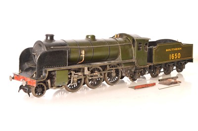 Lot 1054 - 3 1/2" Inch Gauge LBSC "Betty the Mongoliper" 2-6-2 SR Green Locomotive & Tender "237 Coy R.A.S.C." No. 1650