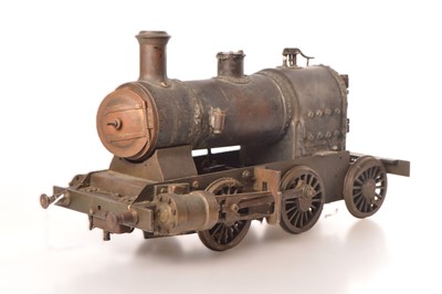 Lot 1057 - A 5 inch gauge locomotive & chassis for restoration