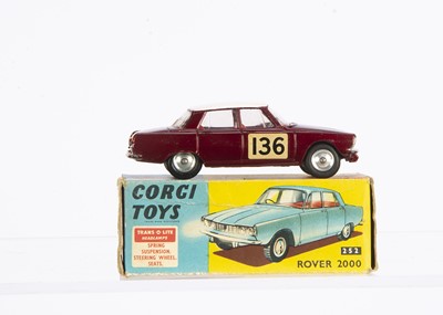 Lot 38 - A Corgi Toys 322 Rover 2000 In Monte Carlo Trim