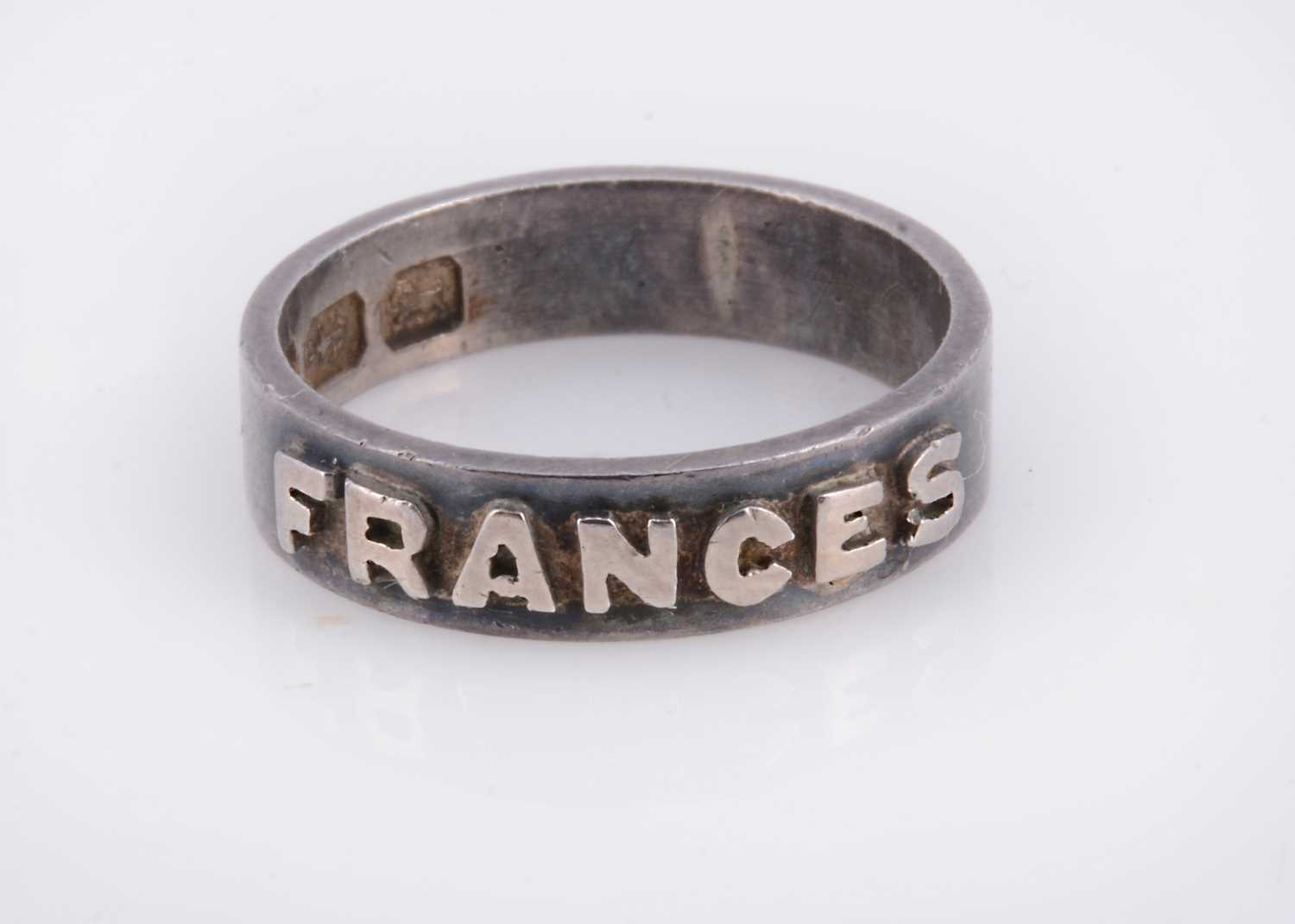 Lot 87 - An Victorian child's ring marked FRANCES