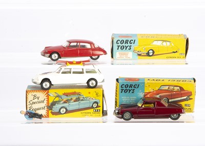 Lot 49 - Corgi Toys Citroen's