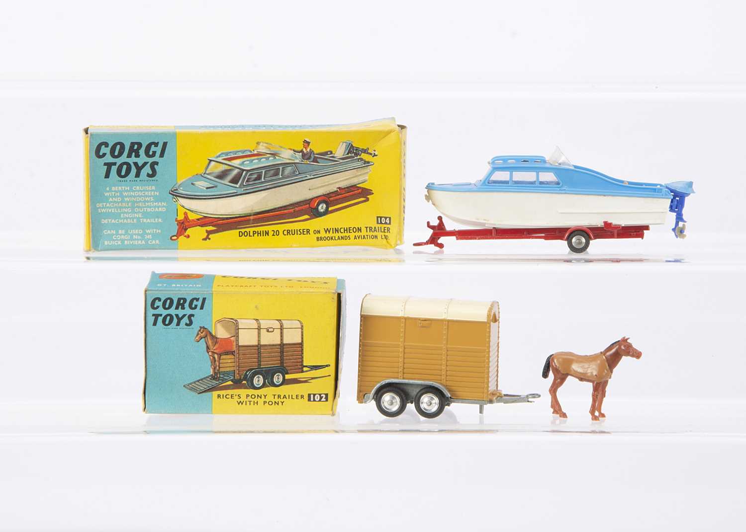 Lot 54 - Corgi Toys Trailers