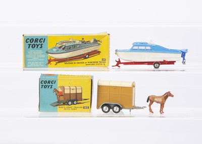 Lot 54 - Corgi Toys Trailers