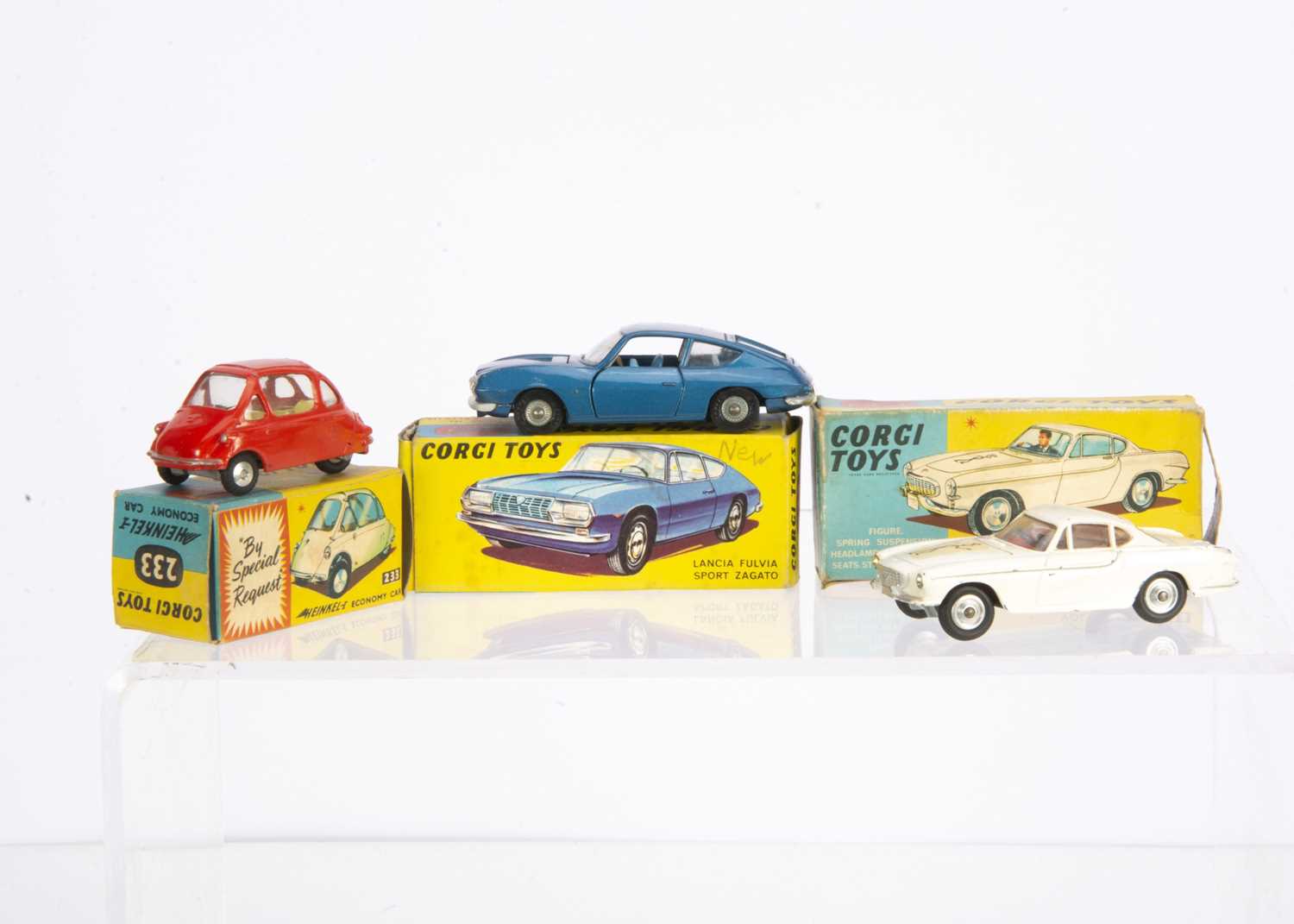 Lot 60 - Corgi Toys 258 The Saint's Volvo P.1800
