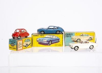 Lot 60 - Corgi Toys 258 The Saint's Volvo P.1800