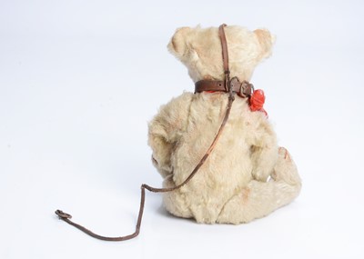 Lot 15 - A rare Steiff white mohair Muzzle teddy bear, circa 1909