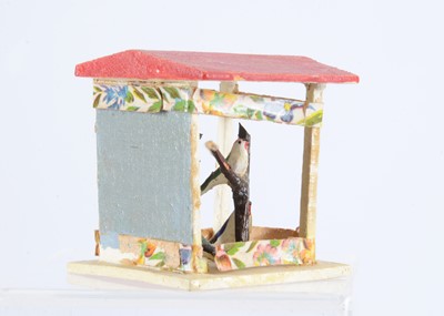 Lot 32 - An early 20th century Erzgebirge aviary