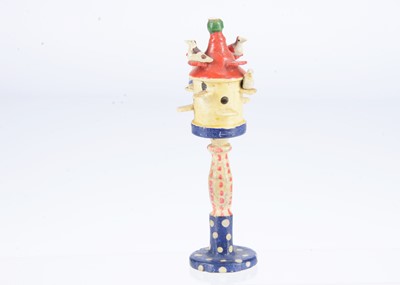 Lot 34 - A late 19th century Erzgebirge wooden dovecote