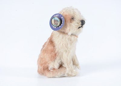 Lot 59 - A small Steiff Molly dog