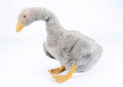 Lot 60 - A large English soft toy goose, 1920s