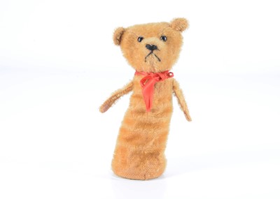Lot 67 - A German sprung squeak teddy bear toy, circa 1920