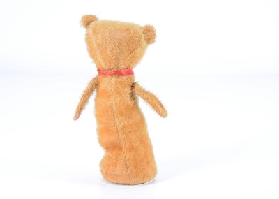 Lot 67 - A German sprung squeak teddy bear toy, circa 1920