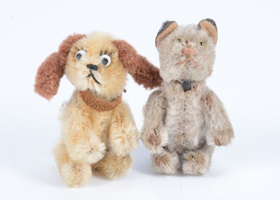 Lot 78 - Two post-war Schuco miniature  animals