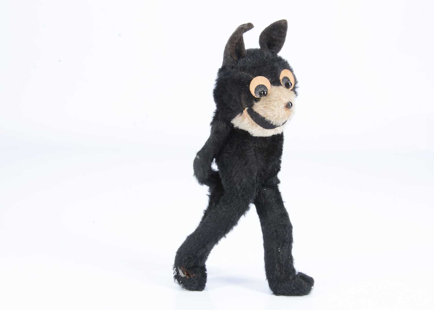 Lot 82 - A Felix the Cat soft toy, 1920s, probably Farnell