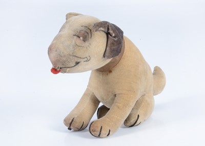 Lot 88 - A 1920s Chad Vally velvet Bonzo the dog