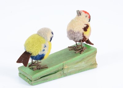 Lot 90 - A Steiff Chirp Couple squeak toy, 1930s