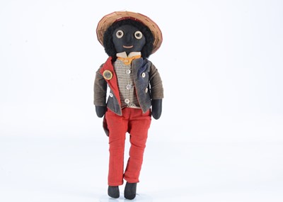 Lot 91 - An early Golly with nose, 1910-20s