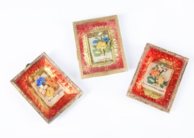 Lot 109 - Three 19th century dolls’ house pictures