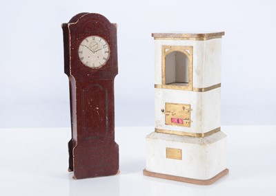 Lot 190 - Two card dolls’ house items, probably sweet (candy) containers