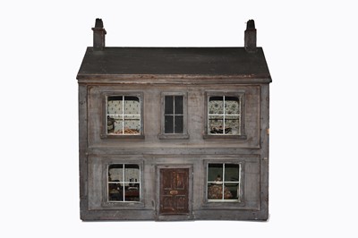 Lot 245 - The ‘White’ Dolls’ House, a late 19th century English wooden dolls’ house